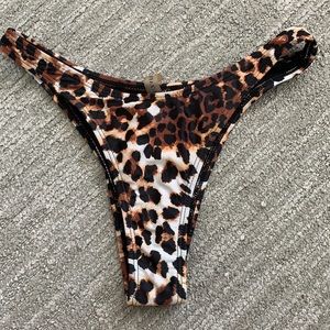 cheetah bikini bottoms